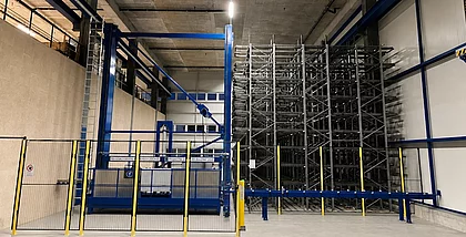 Logistikplanung Stahllager