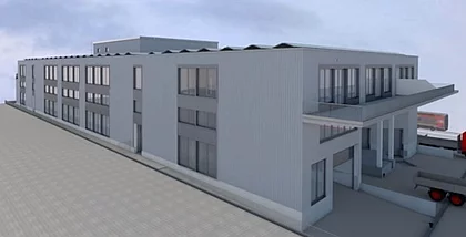 Neubau Produktionswerk