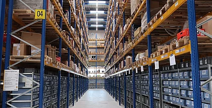 Logistikoptimierung Zentrallager